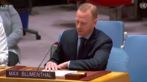 Max Blumenthal addresses UN Security Council on Ukraine aid