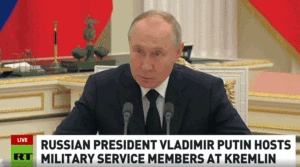 Putin to military service members