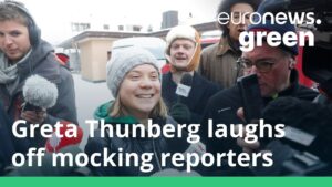 These reporters tried to goad Greta Thunberg. She wasn’t having any of it.