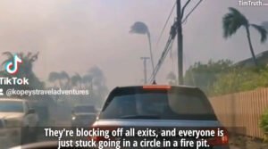 BREAKING: More Footage Drops Showing Maui Police Blocking Cars; Police Trap In Kill Zone Compilation