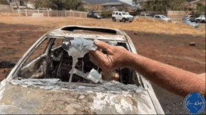 Is this a DIRECT ENERGY WEAPON smoking gun in Maui Lahaina Hawaii?