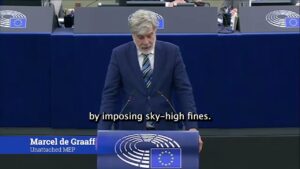 Marcel de Graaff hekelt EU-censuur: ‘Deze desinformatie-verordening moet direct van tafel’