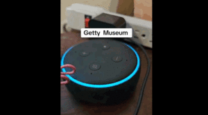 Alexa, who is in control of the underground tunnels under the Getty Museum in California