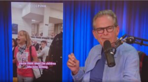 Code Pink Crashes Capitol Hill Cafeteria - CONFRONTS Diners Over Gaza Starvation